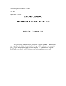 Transforming Maritime Patrol Aviation: US Navy P-3 Replacement & ASW/ISR