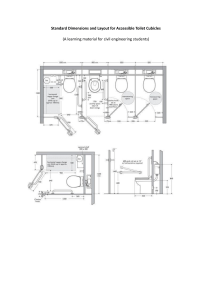 Accessible Toilet Cubicle Design: Dimensions & Layout for Engineers