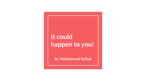Myopia Case Study: Wael's Vision Journey in Medical School