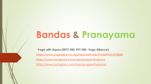 Bandas & Pranayama: Yoga Techniques, Benefits & Guidelines by Arjuna