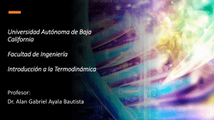 Introducci&oacute;n a la Termodin&aacute;mica