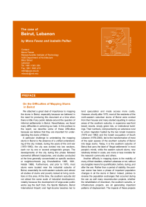 Beirut Slums Report: Mapping Difficulties, Urban Context & History