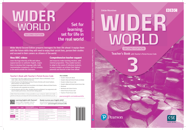 Wider World 2nd Ed. 3 Teacher's Book | English Language Course