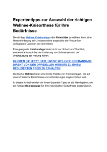 Wellnee Kniebandage Erfahrungen