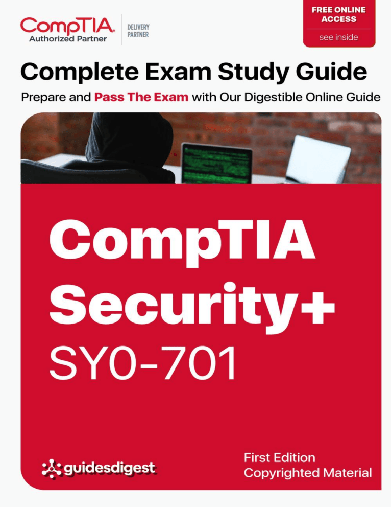 CompTIA Security+ SY0-701 Exam Study Guide 2024 | Examsdigest