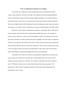 Case Studies: Qualitative Research Method & B2B Branding Application