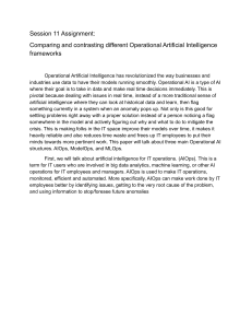 Operational AI Frameworks: AIOps, ModelOps, MLOps Comparison