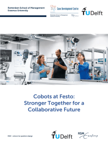 Festo Cobots: Technology, Strategy & Collaborative Robotics Future