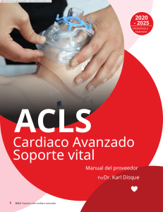 Manual ACLS: Soporte Vital Card&iacute;aco Avanzado 2020-2025
