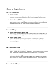 Gerontology Textbook: Chapter-by-Chapter Overview of Aging Studies