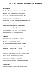 IGCSE ESL Advanced Vocabulary with Definitions for Exam Prep