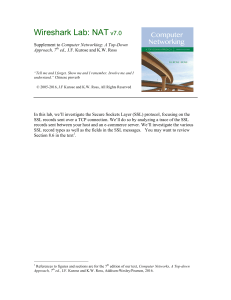 Wireshark Lab: SSL Protocol Analysis & Packet Capture (Kurose/Ross)