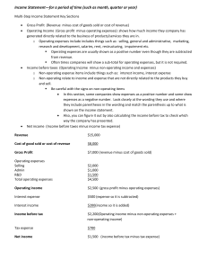 Income Statement & Balance Sheet Explained: Key Financial Statements
