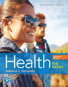 Health: The Basics (13th Ed.) - Mindfulness & Wellness Textbook