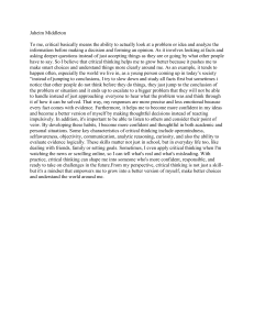 Critical Thinking: Definition, Skills, and Importance