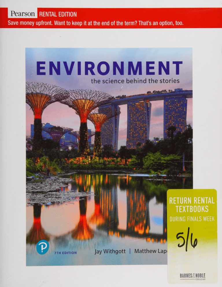 Environment: The Science Behind the Stories Textbook