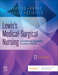 Medical-Surgical Nursing Textbook: Clinical Problem Management