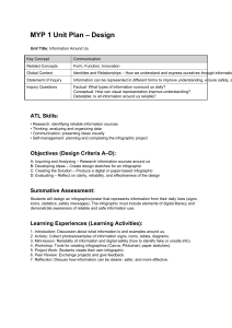 from GPT MYP1 UnitPlan InformationAroundUs