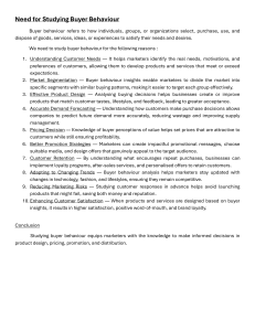 Need for Studying Buyer Behaviour: 10 Key Reasons & Benefits