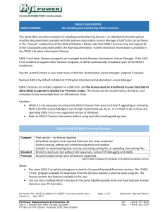 DIGSI 5 License Management: Install & Transfer with ALM Quick Guide