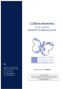Le Benchmarking: Concept et Mise en Place