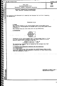DIN 1015: Hot Rolled Hexagon Steel Standard