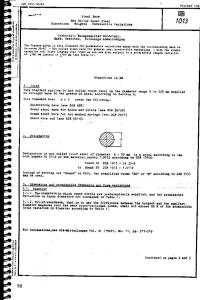DIN 1013: Steel Bar Standard - Dimensions & Variations