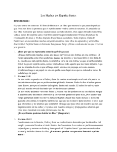 El Esp&iacute;ritu Santo en Hechos: Una Gu&iacute;a de Estudio
