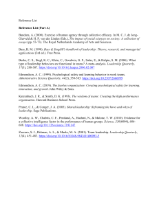 Leadership & Team Dynamics Reference List