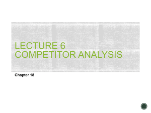 Competitor Analysis: Marketing Strategy Presentation