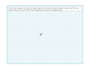 Displacement Problems: Ant & Relationship Breakup