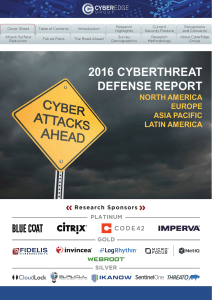 2016 Cyberthreat Defense Report: IT Security Posture & Threats
