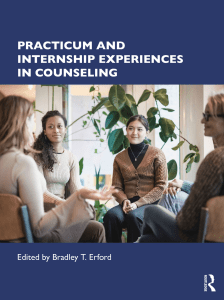 Counseling Practicum & Internship Experiences Textbook