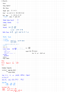 Probability and Expectation: Lecture Notes & Concepts