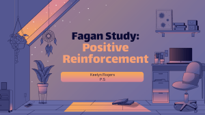 Fagan Study: Positive Reinforcement in Elephant Training Psychology