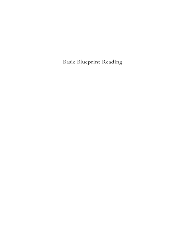 Basic Blueprint Reading: A Guide to Technical Drawings & Visualization