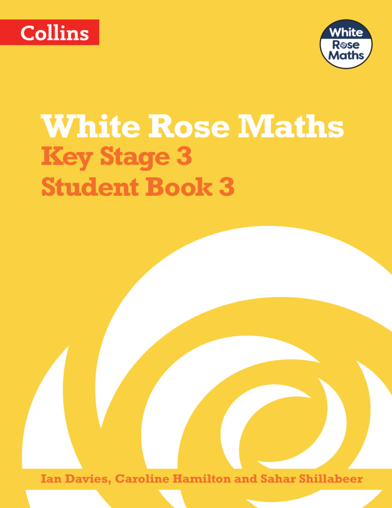 Key Stage 3 Maths: Straight Line Graphs & More