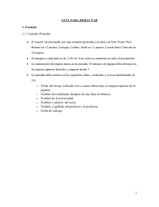 Guía para redactar ensayos: Formato APA, lenguaje y referencias