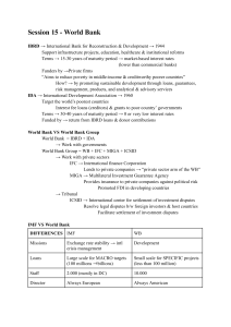World Bank, IMF, AIIB, WTO: International Organizations Overview