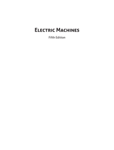 Electric Machines: Fifth Edition - Kothari & Nagrath Textbook