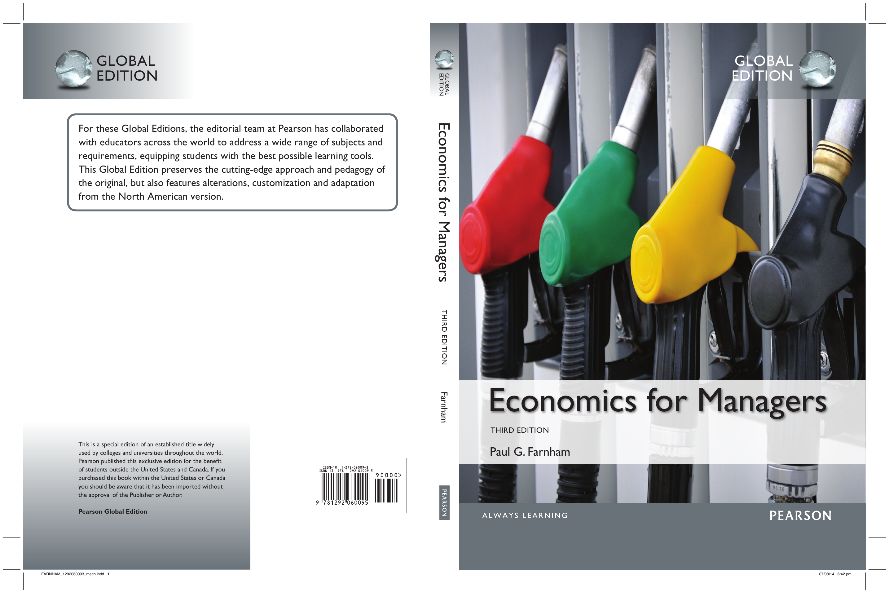 Economics for Managers, Third Edition - Paul G. Farnham | Global