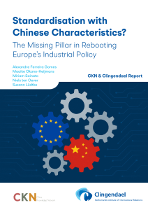 Standardisation with Chinese Characteristics?