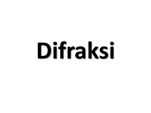 Difraksi: Teori dan Aplikasi Fisika