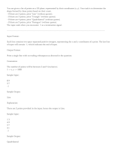 Programming Problems: Geometry, Strings, Arrays, and More