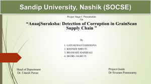 AnaajSuraksha: Detecting Grain Supply Chain Corruption via SMS Alerts