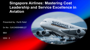 Singapore Airlines: Cost Leadership & Service Excellence Strategy