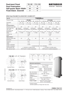 5 Antena Kathrein 742226v01