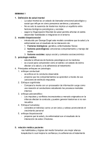 Salud Mental: Modelo Biopsicosocial y Enfoques Psicol&oacute;gicos