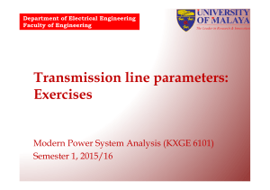 Transmission Line Parameters: Inductance & Capacitance Exercises