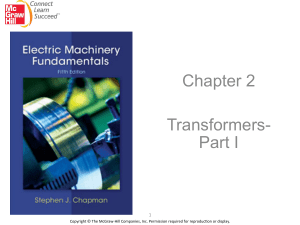 Transformers Part I: Fundamentals, Types, and Equivalent Circuits